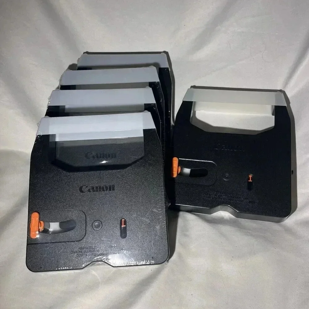5 Genuine Canon SC-70 Black Correctable Film Ribbon Cassettes. All New